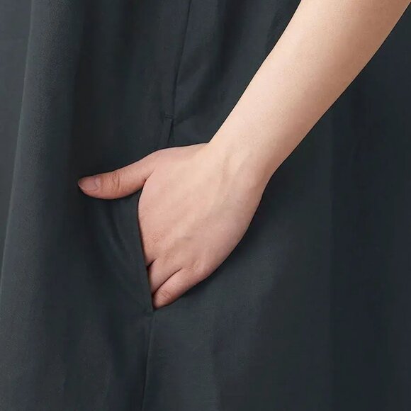 Muji Ladies' French Linen Sleeveless Dress Sz M-L - Picture 8 of 8